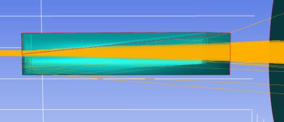 Atmospheric refraction corrector (panel 1)