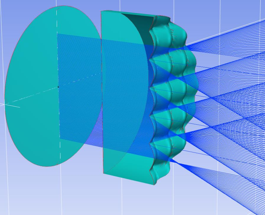 MultiCore parallel ray trace output